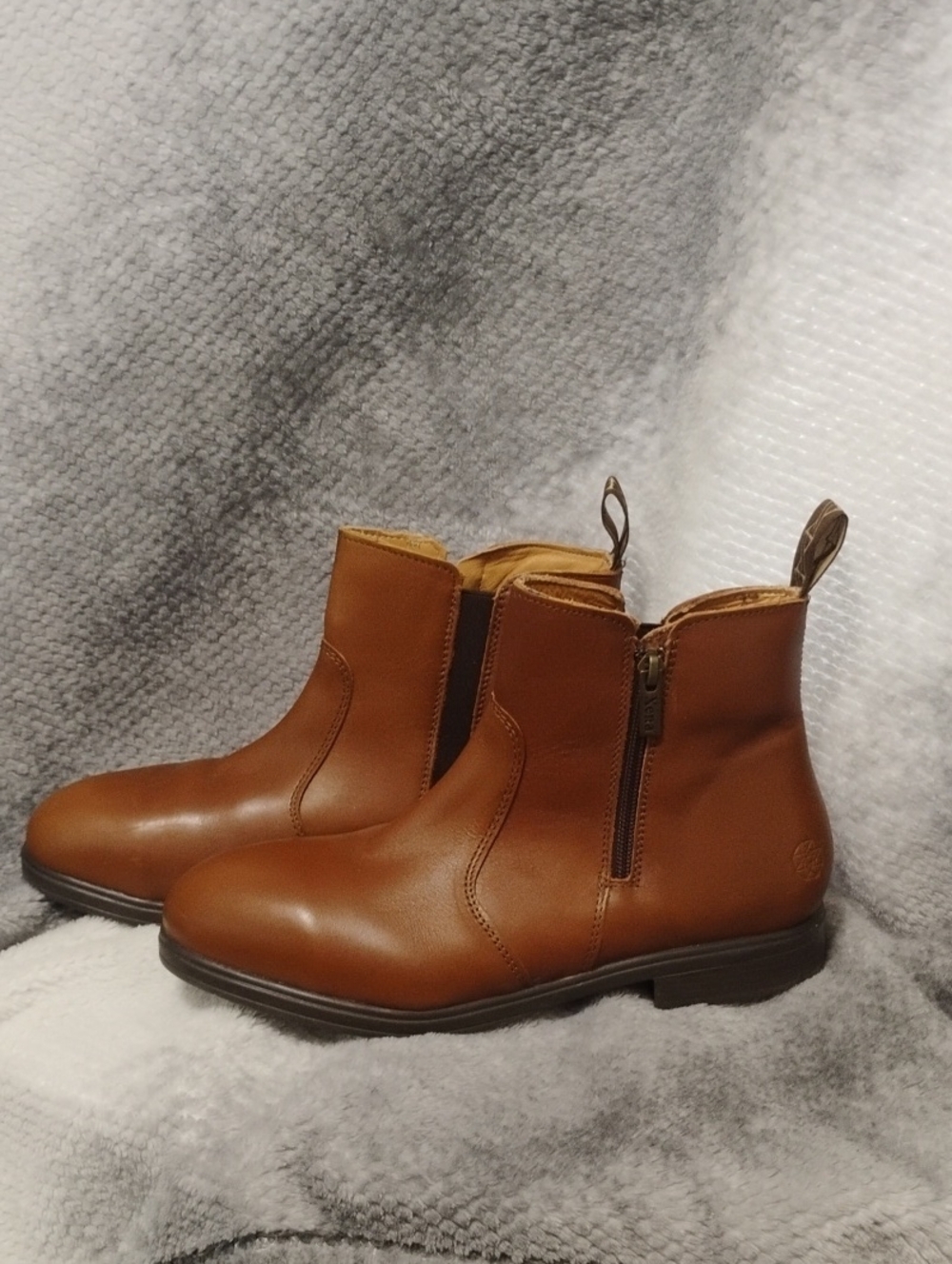 Women's Xena Leather Steel-Toe Work Boots